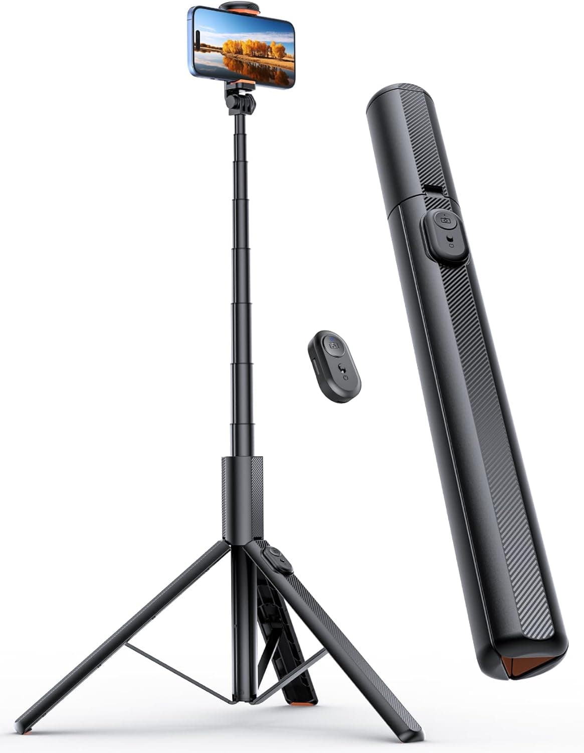 Travel Tripod with Spring Mount